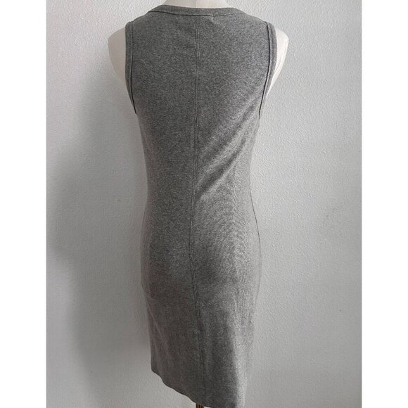Elodie by Reformation Gray Sleeveless Midi S Dress - Picture 8 of 9